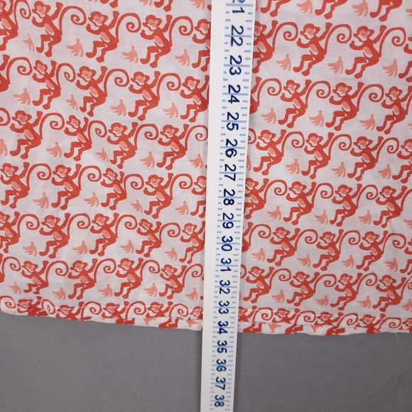 BARBARA GERWIT Flamingo Print Tunic Top Shirt Blouse Coverup Size Plus 2X NEW - Picture 9 of 16